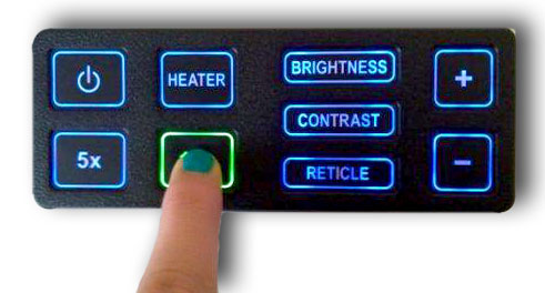 Control panels with intelligent and night backlight 